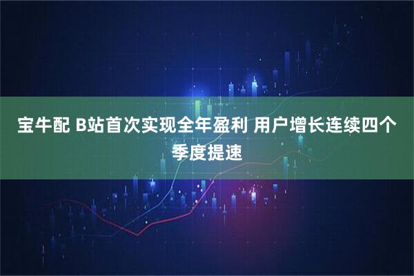 宝牛配 B站首次实现全年盈利 用户增长连续四个季度提速