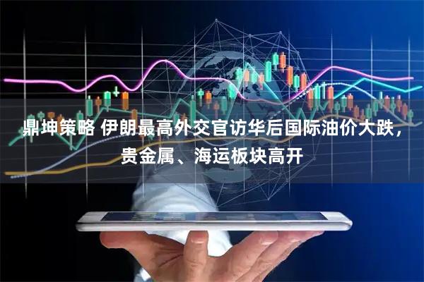 鼎坤策略 伊朗最高外交官访华后国际油价大跌，贵金属、海运板块高开